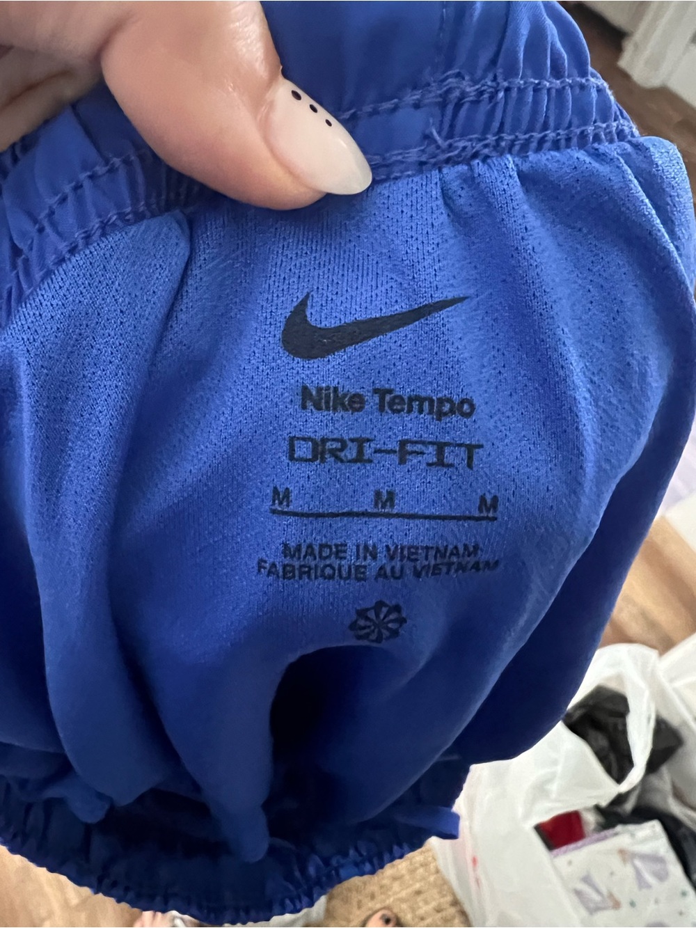 Nike Royal Blue Tempo Dri-FIT Athletic Shorts